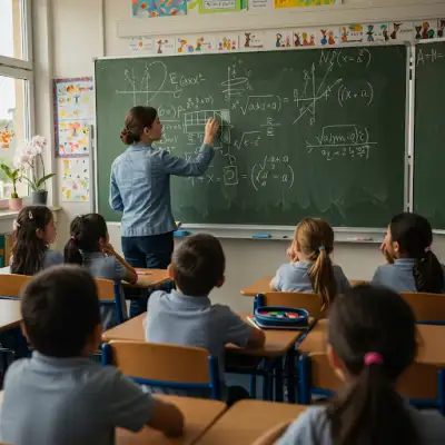Szkoła Podstawowa - lekcja matematyki Wieluń