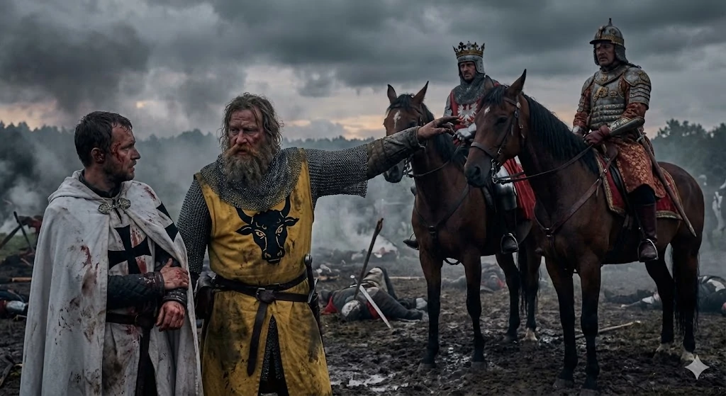 Jan z Niedzielska złapał Krzyżaka