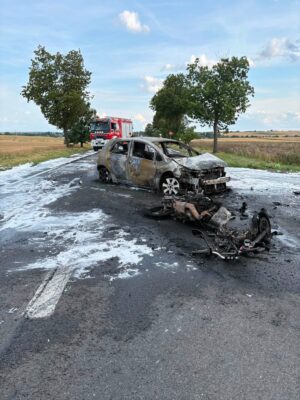 DK43 gm Pątnów - wypadek